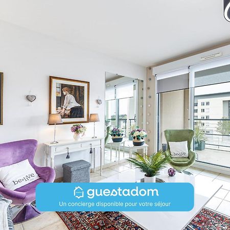 L'Aragon Wifi Balcon Vue La Maine Apartman Angers Kültér fotó