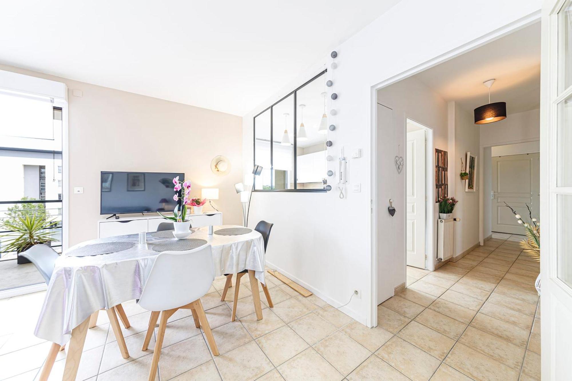 L'Aragon Wifi Balcon Vue La Maine Apartman Angers Kültér fotó